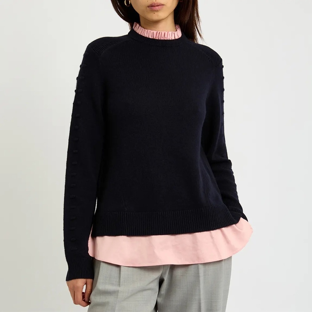 TED BAKER London
Navy Lissiah Knit Jumper sweater